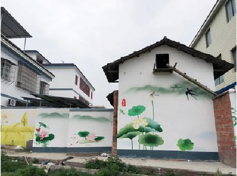  崇州室外墙绘-从选材到保养。