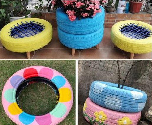  崇州墙体彩绘-变废为宝