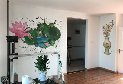  崇州墙体彩绘相比墙纸的优势。