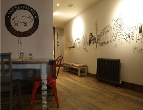  崇州教你判断手绘墙质量的好坏。