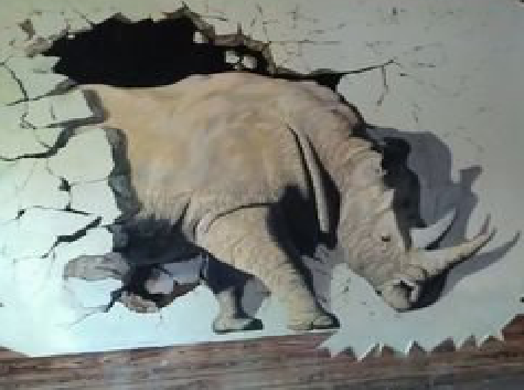  崇州在墙绘中，如何绘制3D效果？