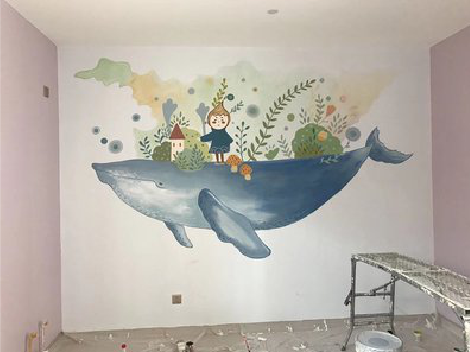  崇州手绘墙的特点及优势。